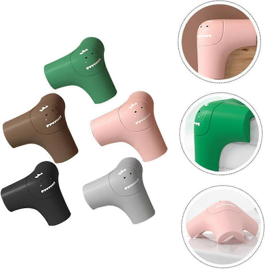 5pcs Cartoon Silicone Table Corner Protectors - Anti-Collision Babies Corner Guards V1263-JX-4489