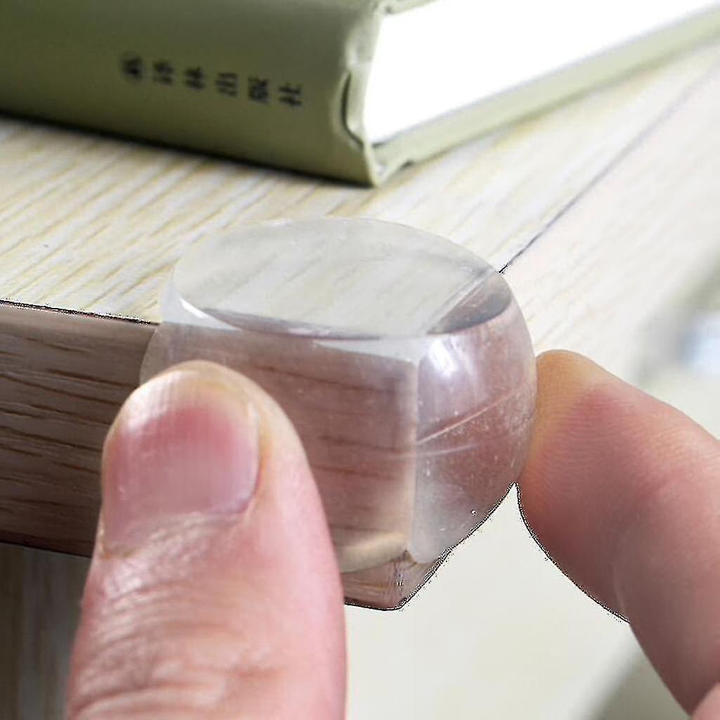 20pcs Silicone Corner Edge Protectors - Transparent Shockproof Babies Table Guards V1263-JX-4494
