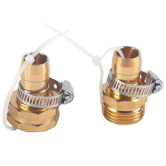 Garden Hose Quick Connect Set - Water Hose Fittings for Fast Attachment V1263-JX-4528