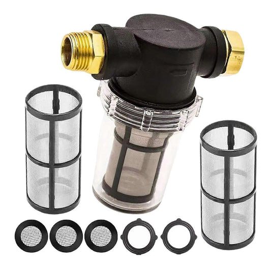 Garden Hose Filter - Pressure Washer Inlet Filter for Water Purification V1263-JX-4539