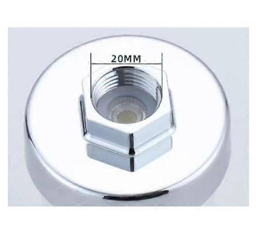 Universal Shower Tap Filter, Anti-Limescale Purifier, Silver Transparent V1263-JX-4611