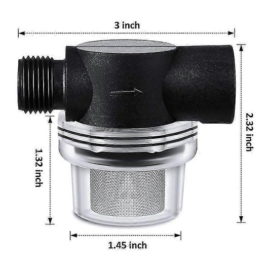 RV Universal Water Pump Filter with Stainless Steel Pre-Filter V1263-JX-4625