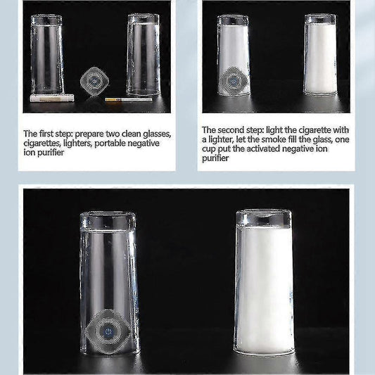 Wearable Air Purifier Necklace, Portable Home & Travel Ionizer V1263-JX-4768