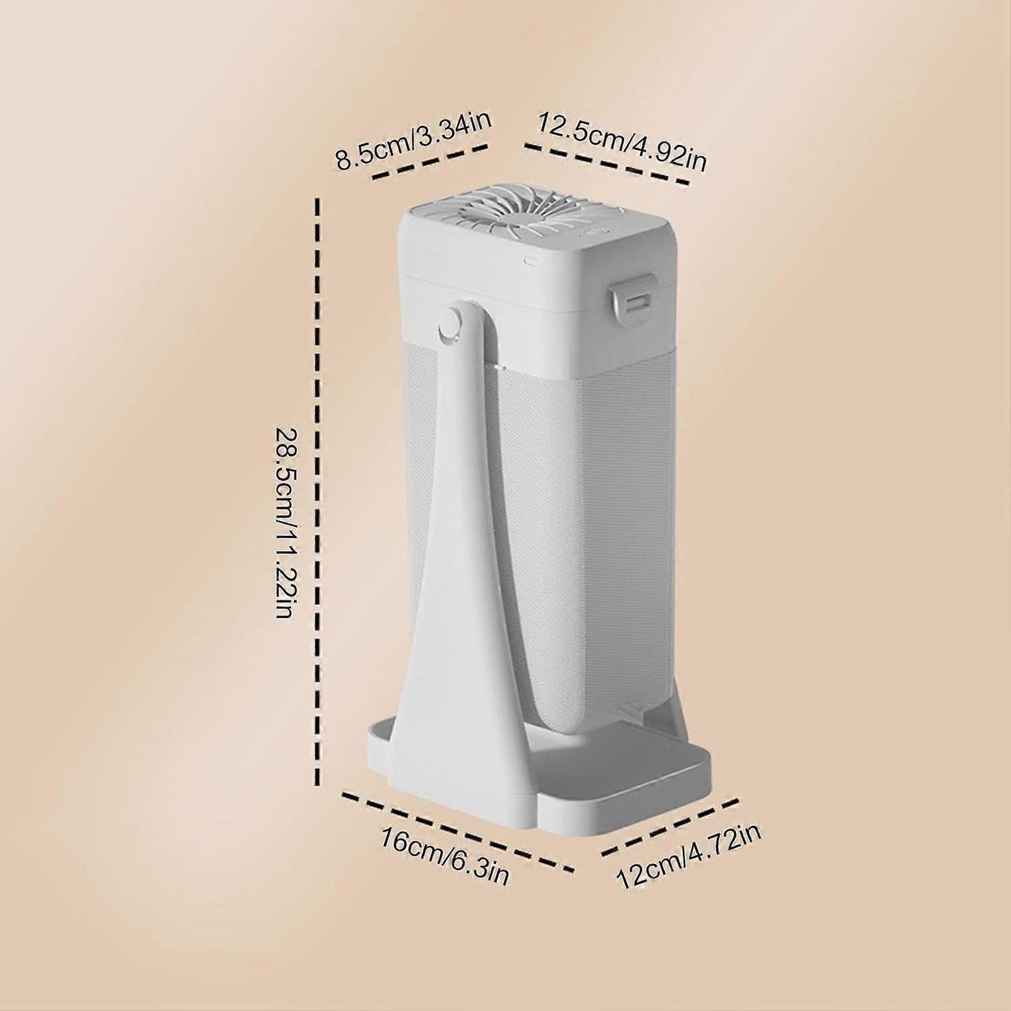 Home Air Purifier - Compact Multi-Room Air Freshener for Dust Removal V1263-JX-4794