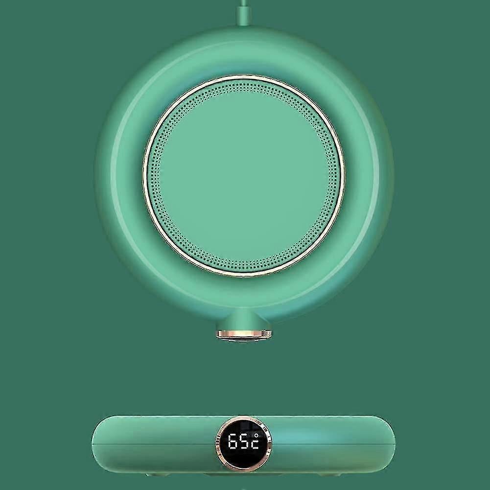 Green USB Coffee Mug Warmer, 3 Temp Electric Cup Warmer V1263-JX-4819