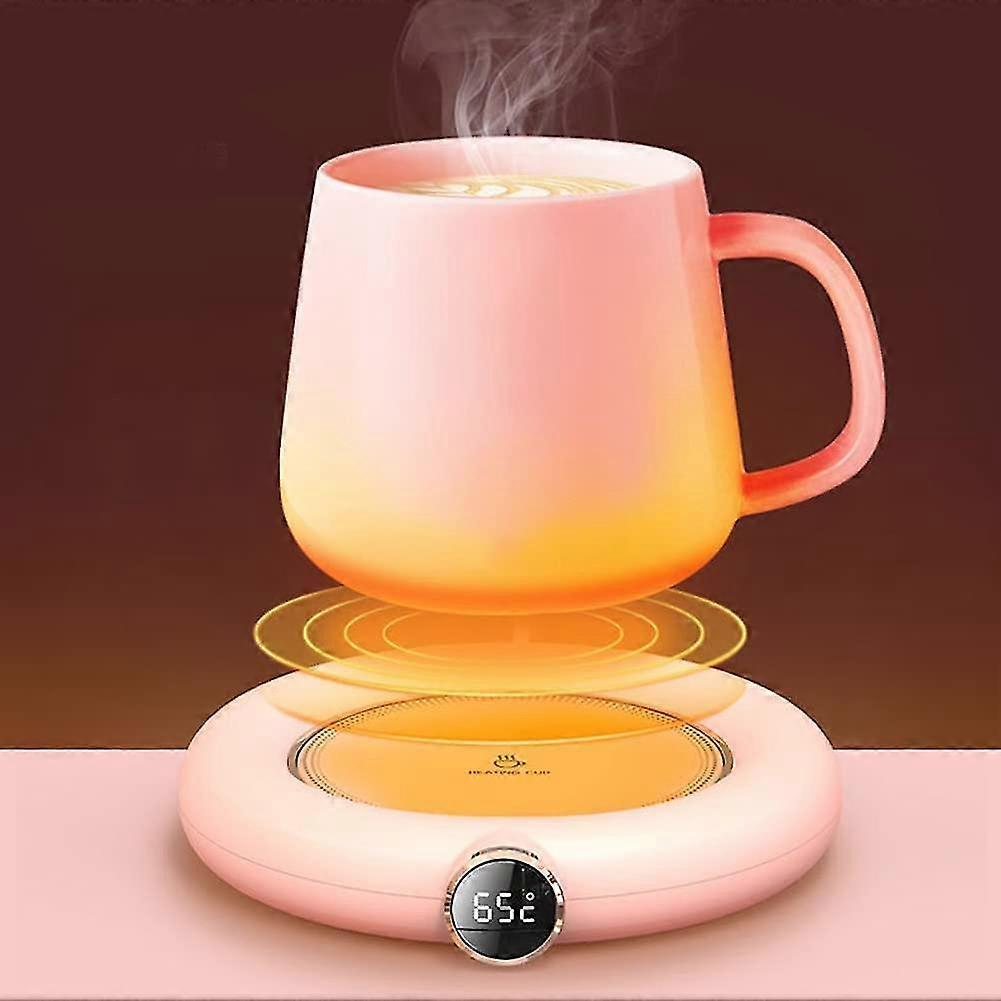 Rose USB Coffee Mug Warmer, 3 Temp Electric Cup Warmer V1263-JX-4820