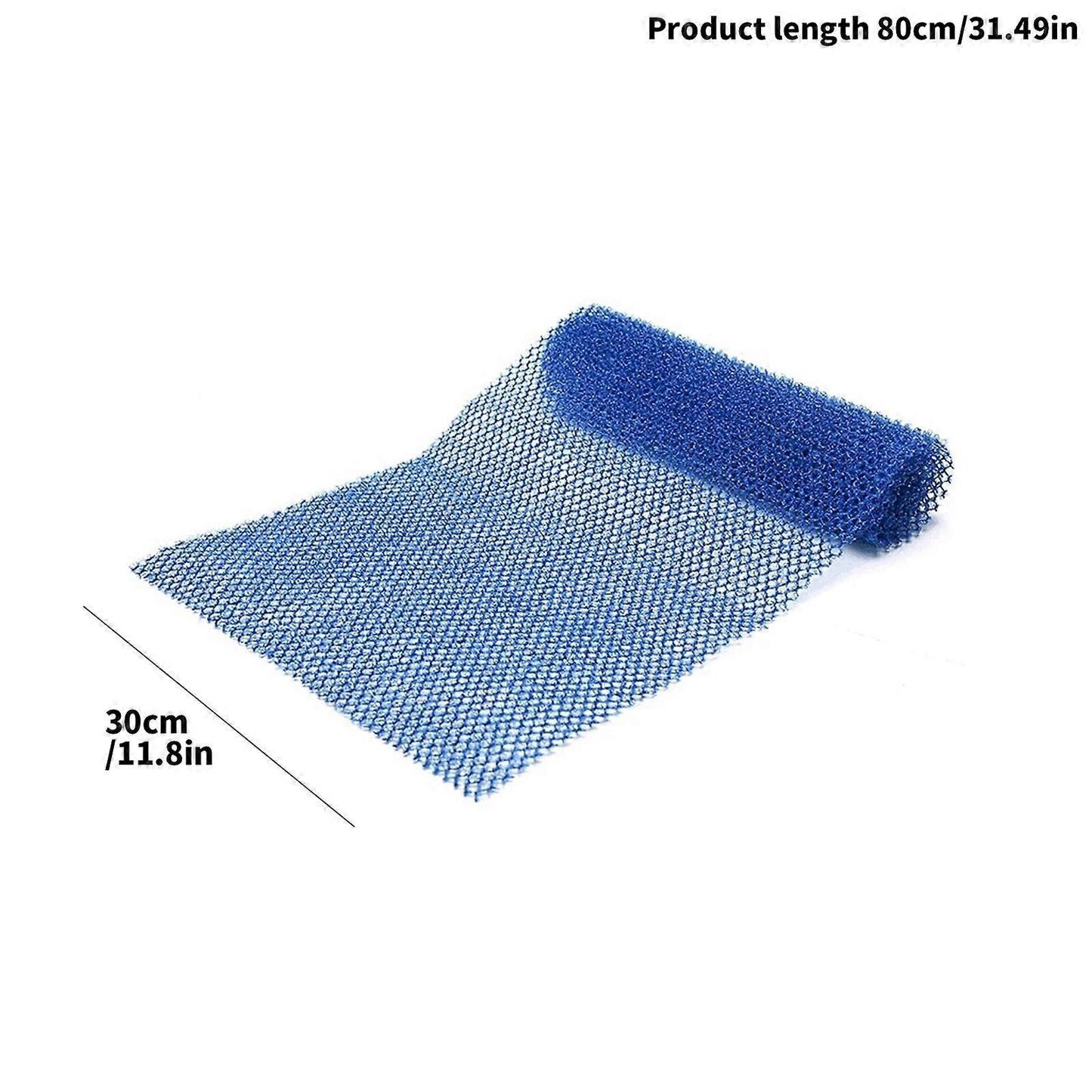 African Net Sponge, Exfoliating Bath Scrubber Long Net Body Scrubber V1263-JX-4858