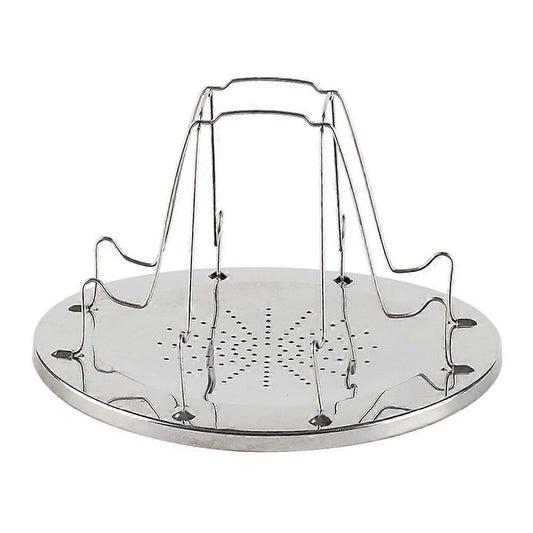 Folding Stainless Steel Camping Toaster Tray, 4 Slice V1263-JX-4891