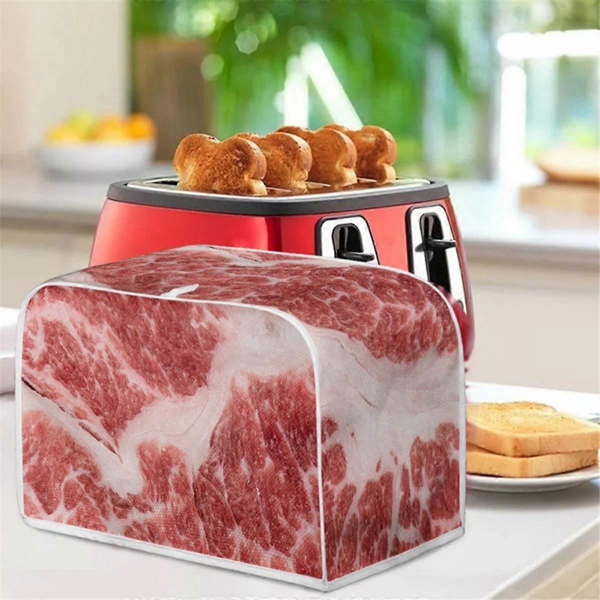 2-Slice Bread Toaster Oven Dust Cover Bread Pattern V1263-JX-4895