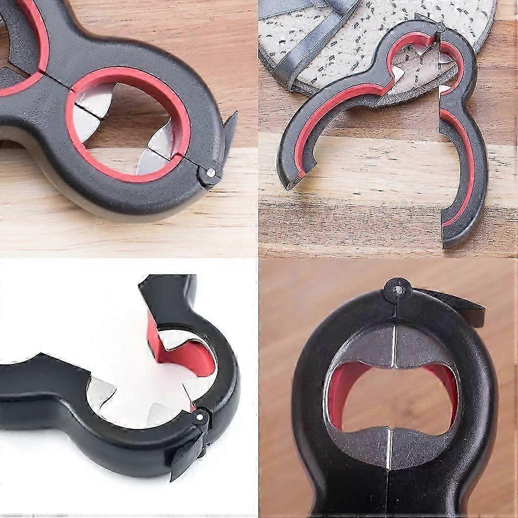 Adjustable 6-in-1 Can & Bottle Opener, Arthritis Friendly, Easy Grip, Multifunction Tool V1263-JX-4909