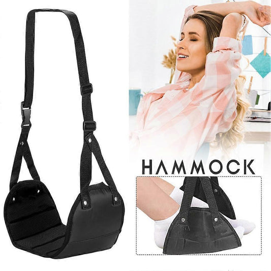 Hangable Travel Foot Hammock, Lightweight Portable Leg Rest V1263-JX-4967
