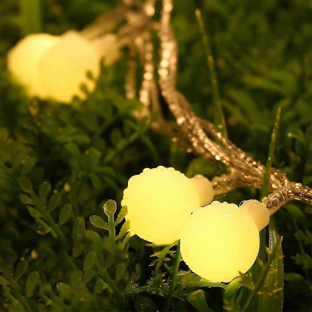 40 LED Waterproof Ball String Lights, 14.8ft, 8 Lighting Modes V1263-JX-5079