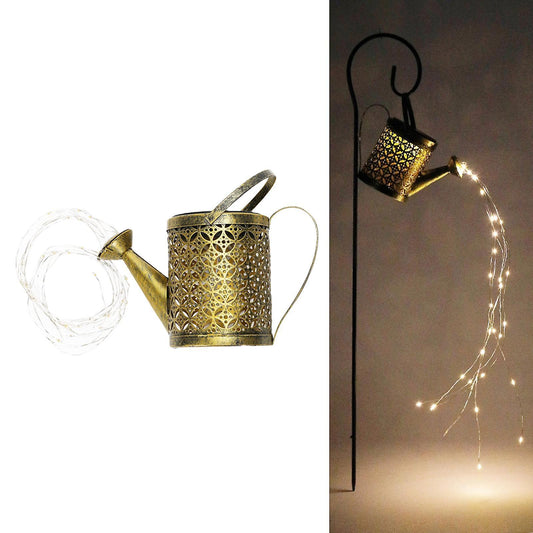 Solar LED String Lights Kettle Shape, Lawn & Walkway Outdoor Decor V1263-JX-5080