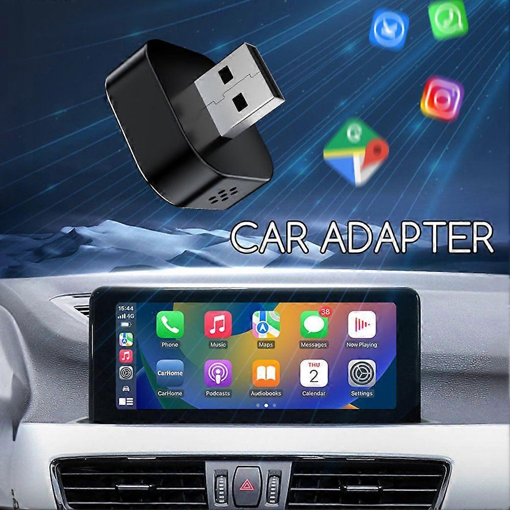 2-in-1 Wireless CarPlay Adapter for iPhone & Android, Mini Auto Dongle V1263-JX-5127