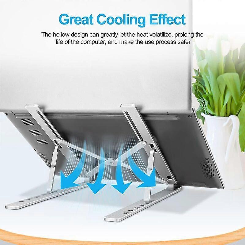 Adjustable Aluminum Laptop Stand, Portable Desk Holder V1263-JX-5148