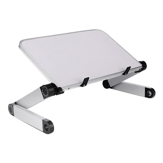 Foldable Height Adjustable Laptop Stand, White V1263-JX-5163