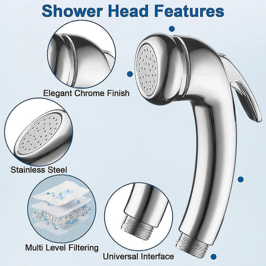 High Pressure Handheld Trigger Shower Nozzle V1263-JX-5206