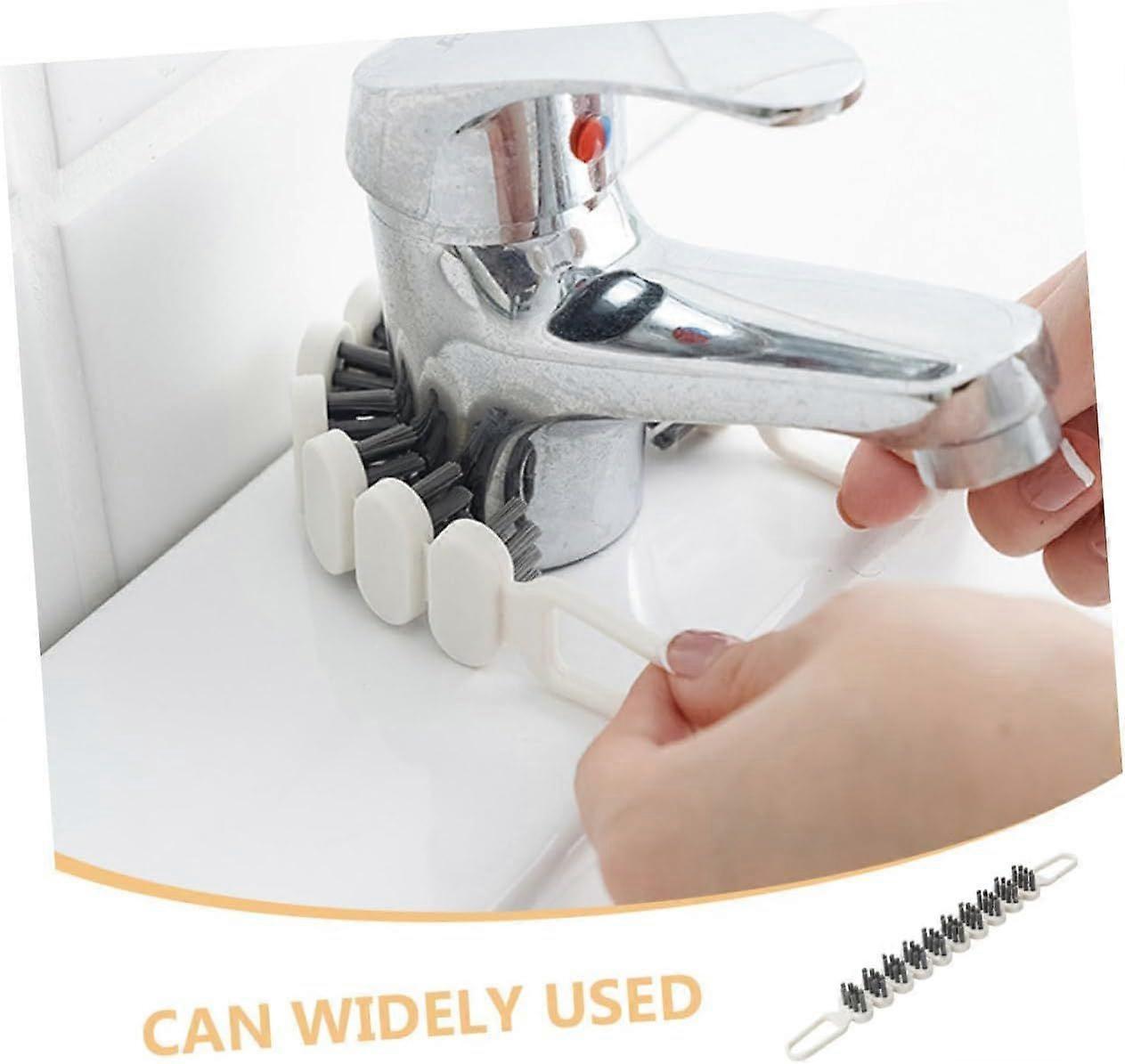 2pcs Bendable Crevice Cleaning Brushes for Gaps & Surfaces V1263-JX-5252