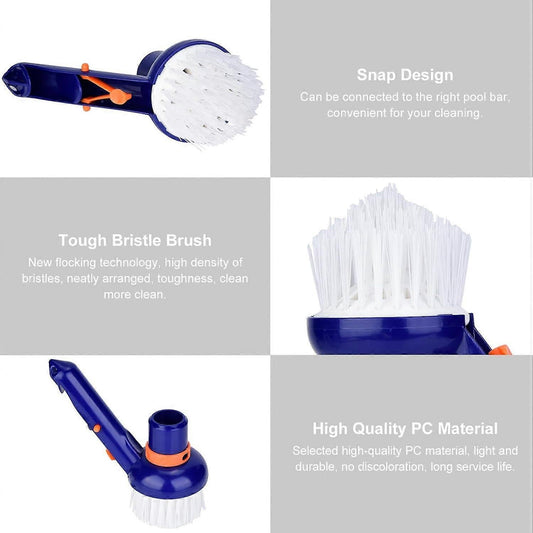 Corner Cleaning Brush for Pool & Spa, Bottom Scrubber V1263-JX-5287