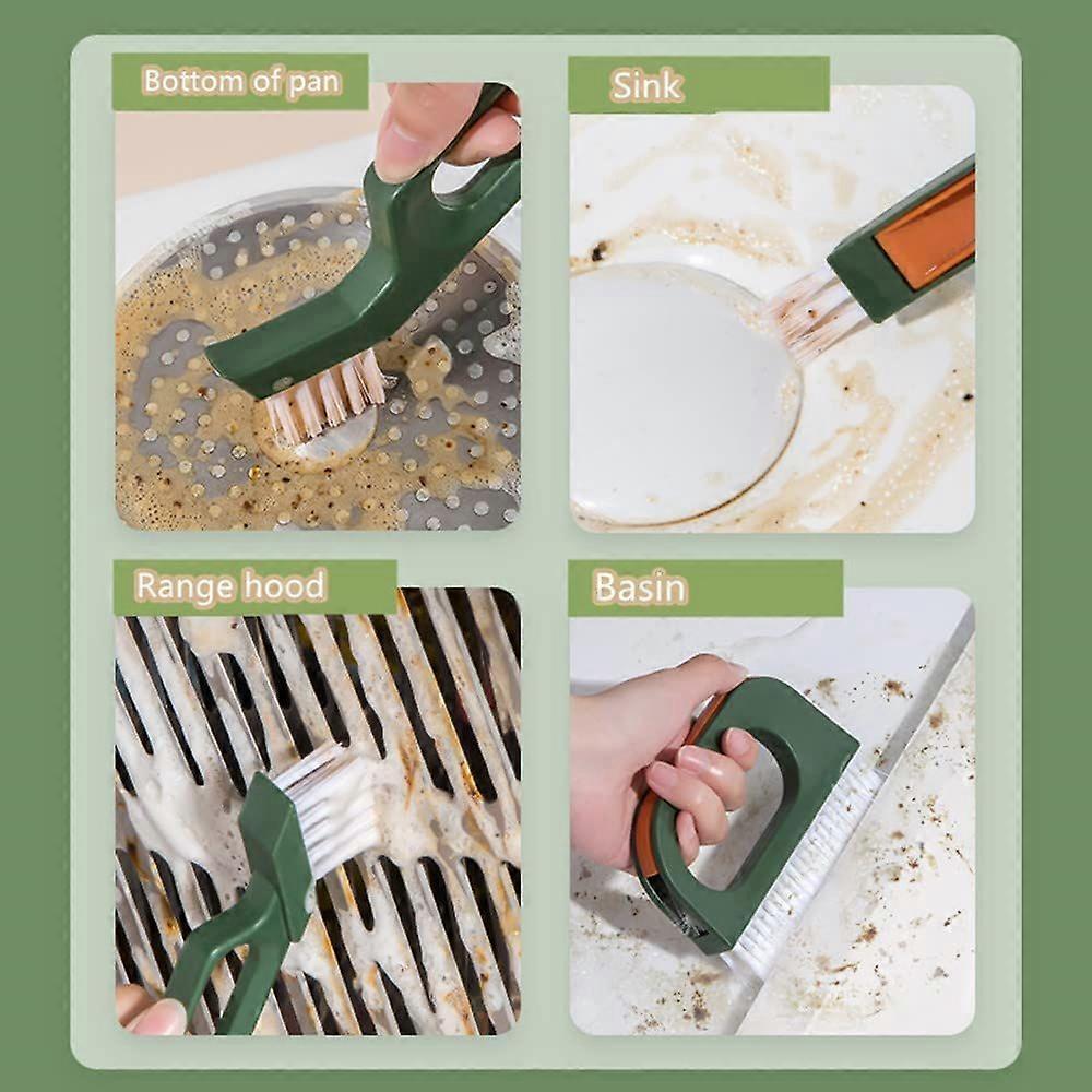 Cleaning Brush Kit for Grout, Gaps, Bathroom & Kitchen Floor V1263-JX-5290