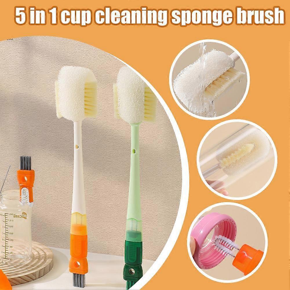 Water Bottle Cleaning Brush, Multifunctional Bottle Brush V1263-JX-5311