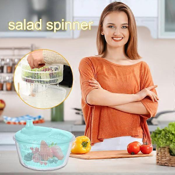 Portable Salad Spinner and Dryer, Long-Lasting Performance V1263-JX-5375