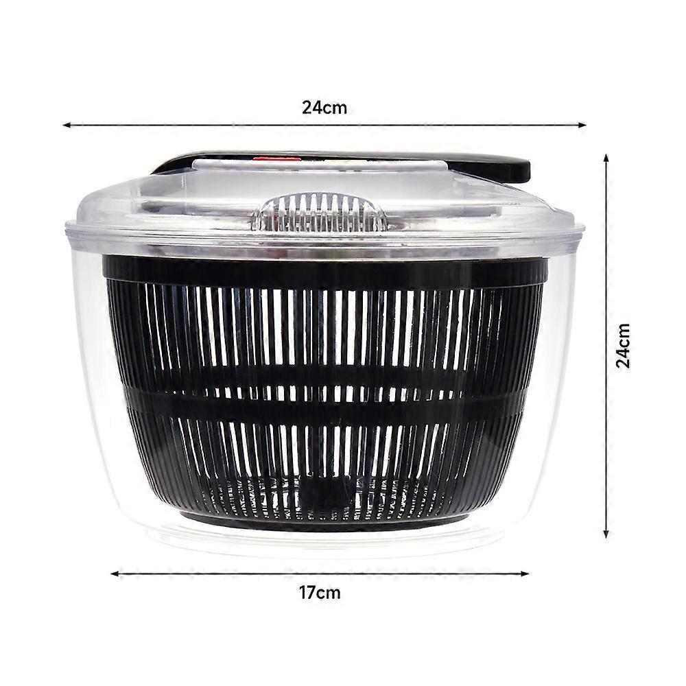 5L Salad Spinner with Innovative Large Capacity Bowl Kitchen Tool V1263-JX-5400