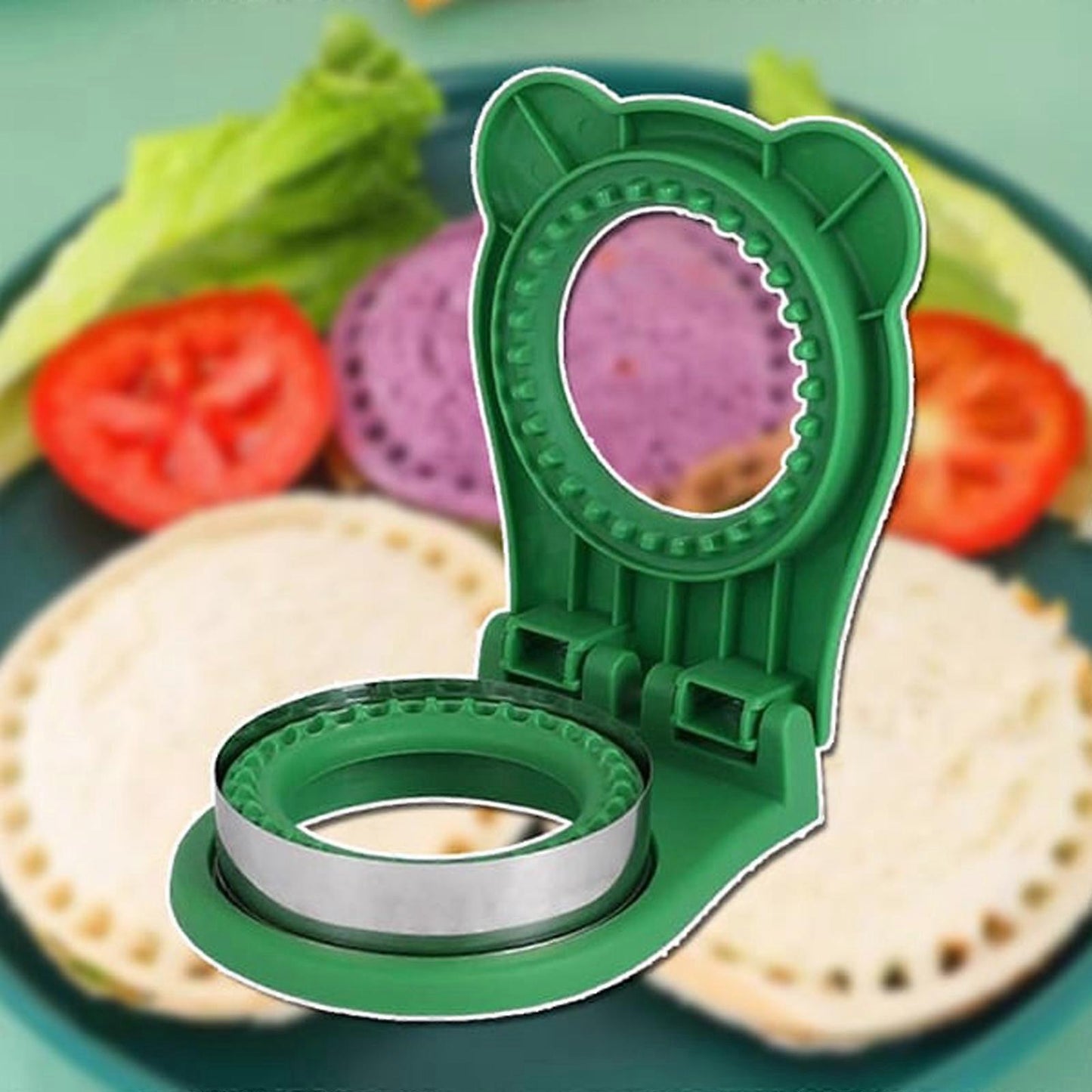 Sandwich Cutter and Sealer Square Pocket Sandwich Maker Cutter V1263-JX-5536