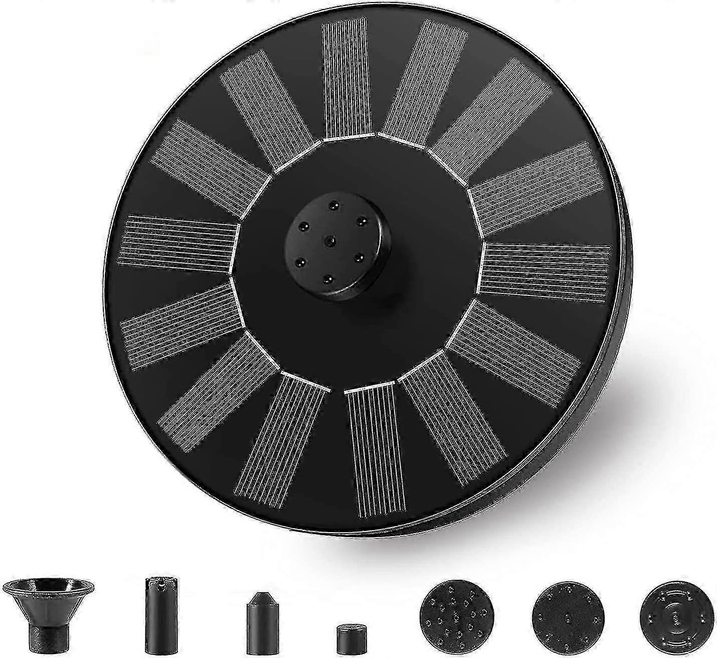 Solar Fountain Pump Solar Powered Water Pump for Garden Pond V1263-JX-5560