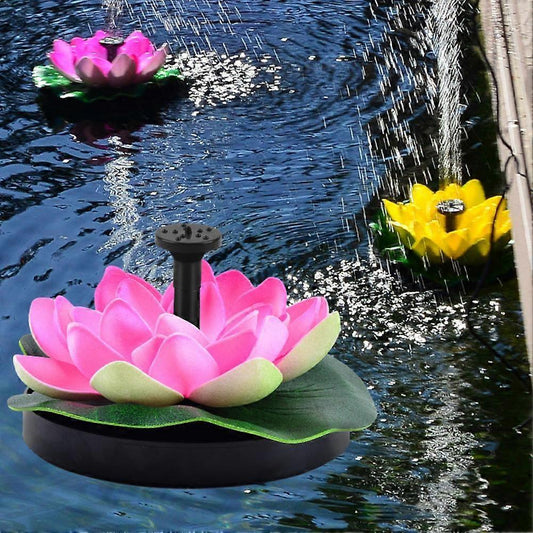 Solar Pond Fountain Solar Water Fountain for Bird Bath Garden V1263-JX-5564