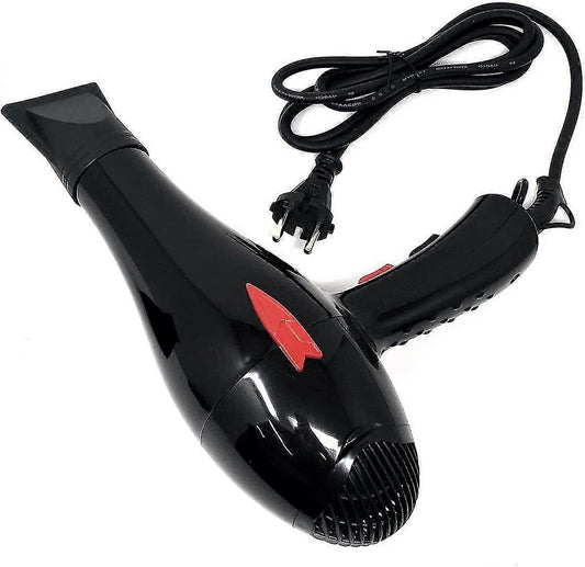 Household Hair Dryer Hot & Cold Thermostatic Black Set V1263-JX-5612