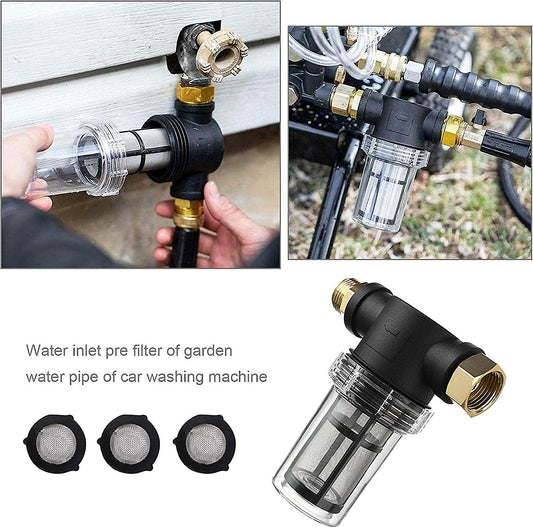 40 Mesh Water Filter Bowl Integrated Clear Screen for Garden Pressure Washer V1263-JX-5658