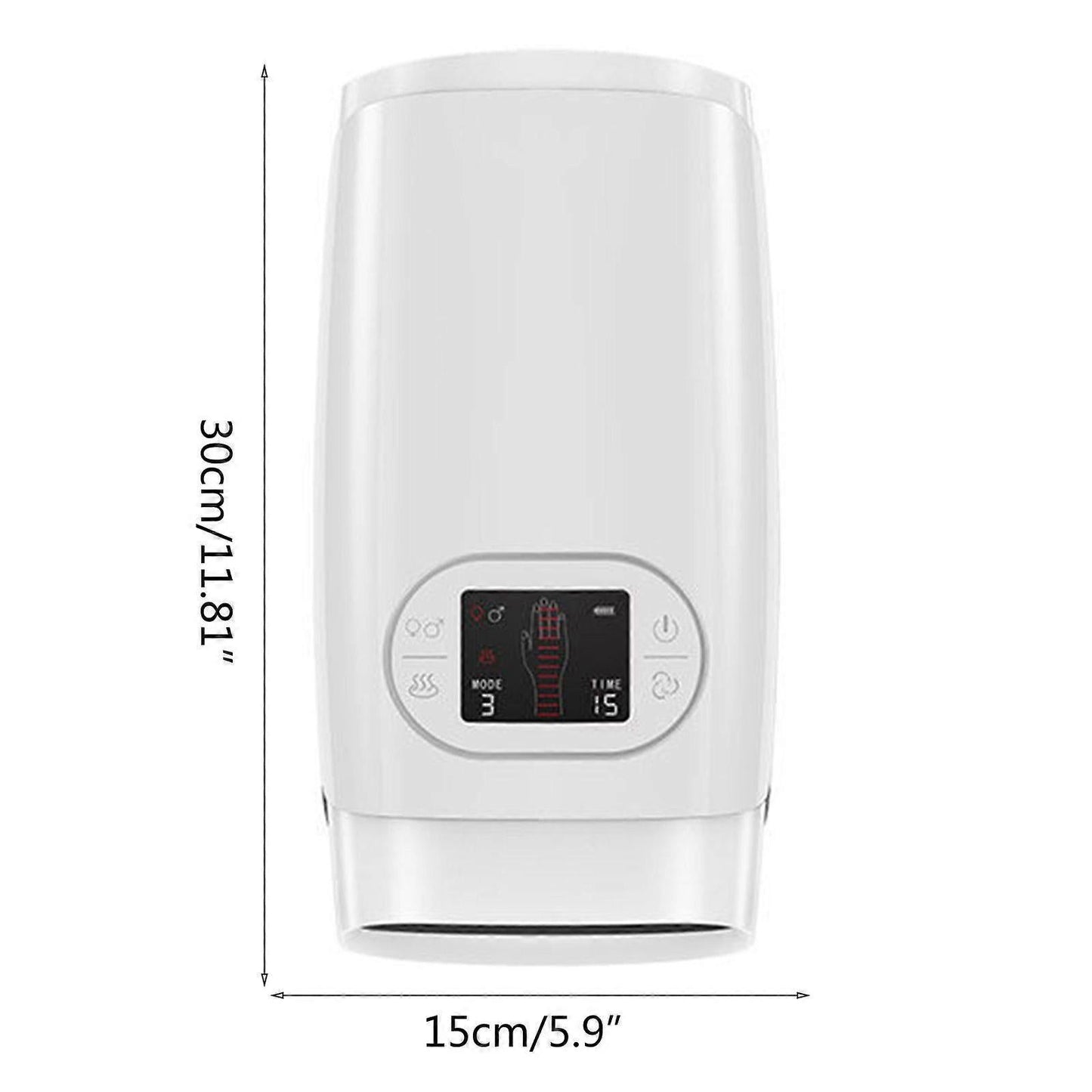 Electric Hand Massager with Heat & Compression Pressure Point Massage V1263-JX-5829