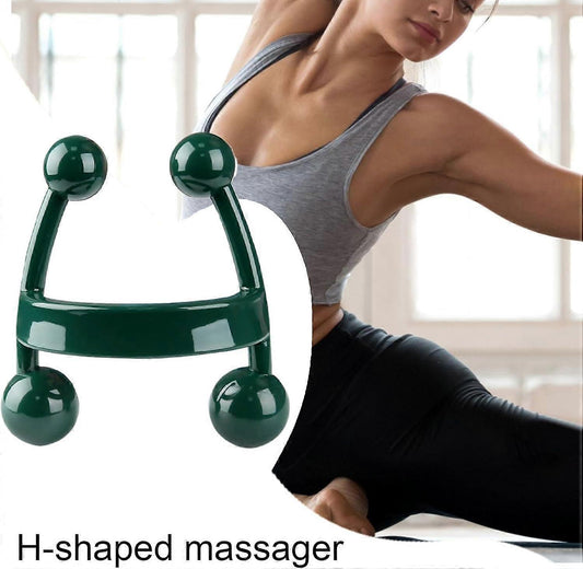 H-Shaped Hand Massager Pressure Point Tool, Portable Massage Device V1263-JX-5839