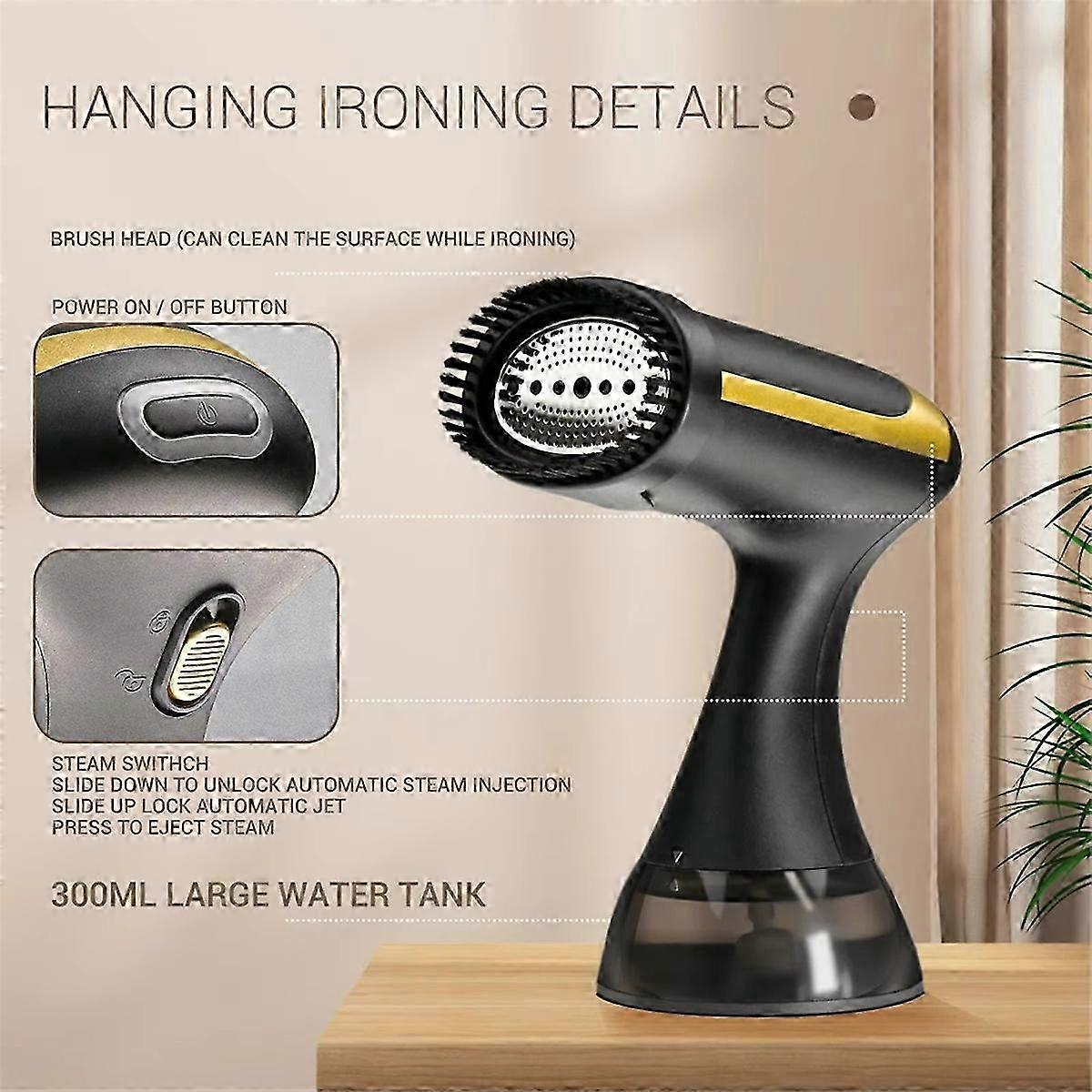 1500W Fast Heat Handheld Fabric Steamer Portable Garment Steamer for Home Use V1263-JX-5895