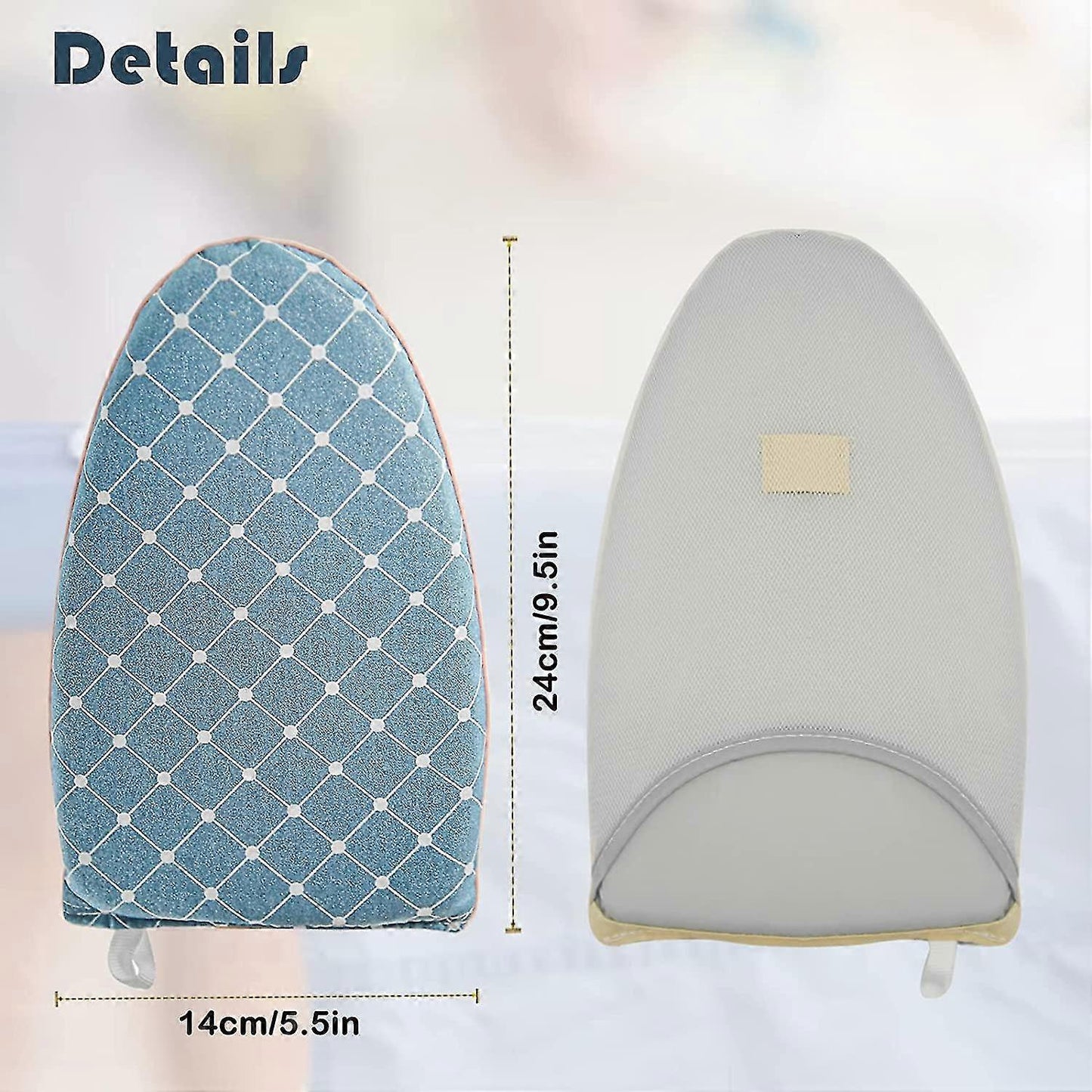 Handheld Ironing Glove Heat Resistant Steamer Mitt with Finger Loop for Ironing V1263-JX-5899