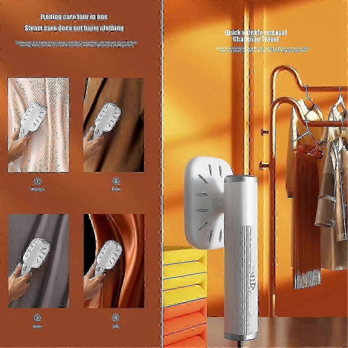 Mini Handheld Steamer Ironing Machine Dry/Wet Steam Iron for Travel Use V1263-JX-5902