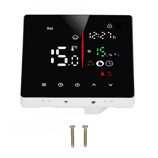 Touch Screen Wall Thermostat Temperature Controller for Water Floor Heating AC90-240V V1263-JX-5961