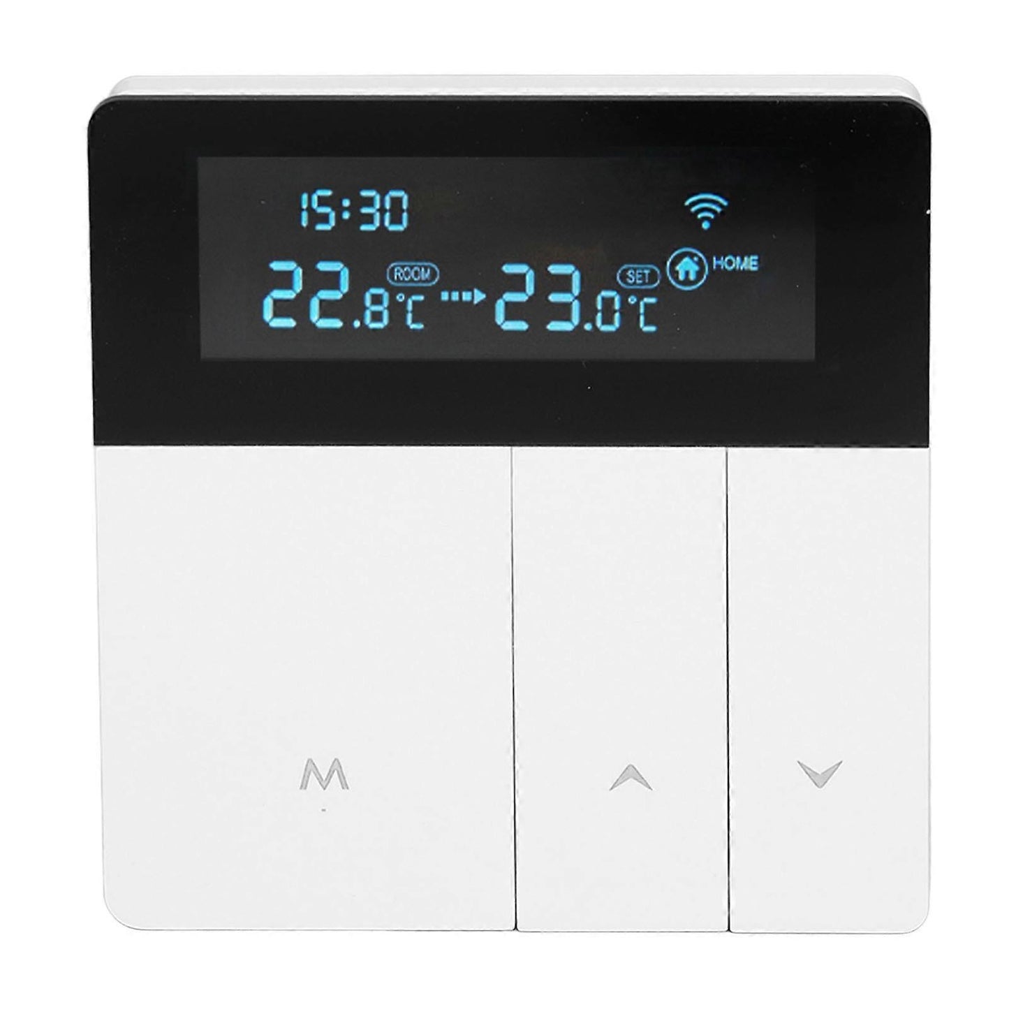 Color Smart Electric Heating Thermostat Programmable 16A AC90-240V for Home Office V1263-JX-5962