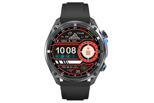 1.43 Inch Outdoor Smart Watch 100+ Sports Modes Bluetooth Call Flashlight 3ATM Waterproof V1263-JX-6109-1