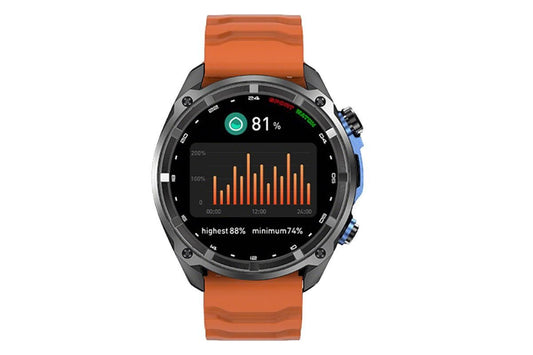 1.43 Inch Outdoor Smart Watch 100+ Sports Modes Bluetooth Call Flashlight 3ATM Waterproof V1263-JX-6109-3