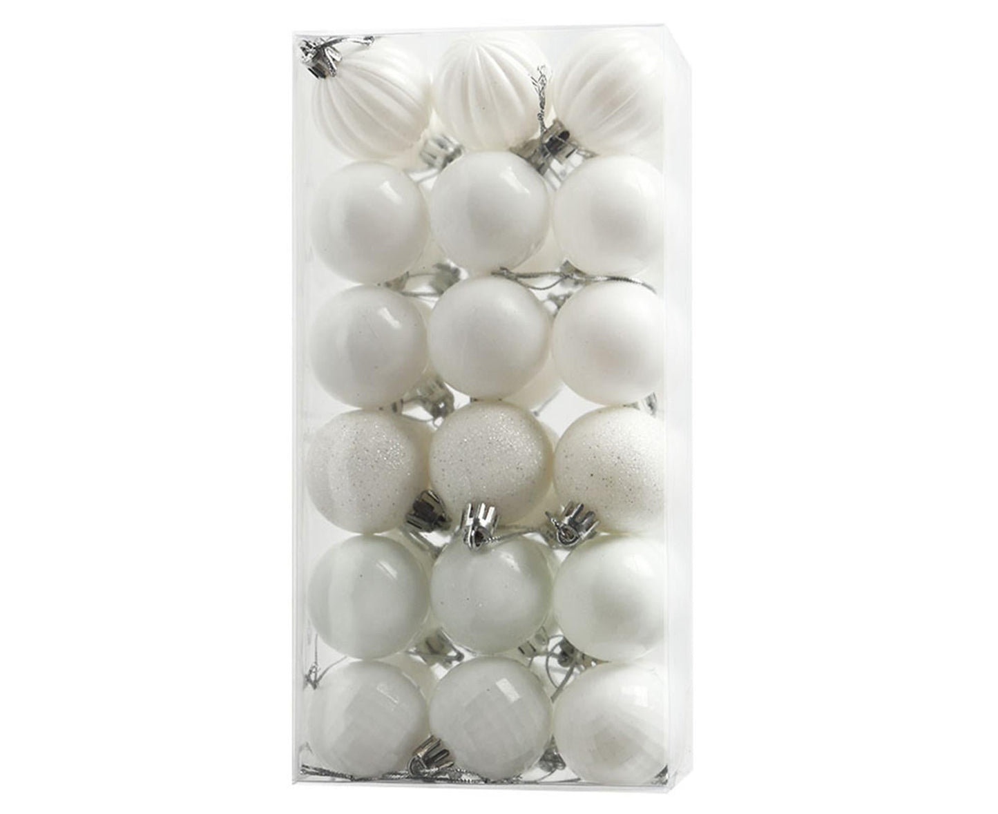 Xmas Party Balls-White V1263-JX-631