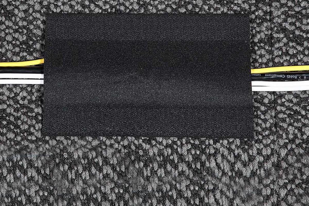Cable Grip Strip Floor Cable Cover Protect Cords V1263-JX-6343