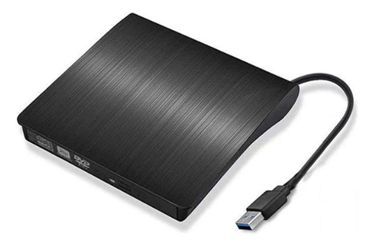 USB 3.0 Portable CD DVD Player Burner Reader Writer External CD/DVD Drive for Laptop PC V1263-JX-6357