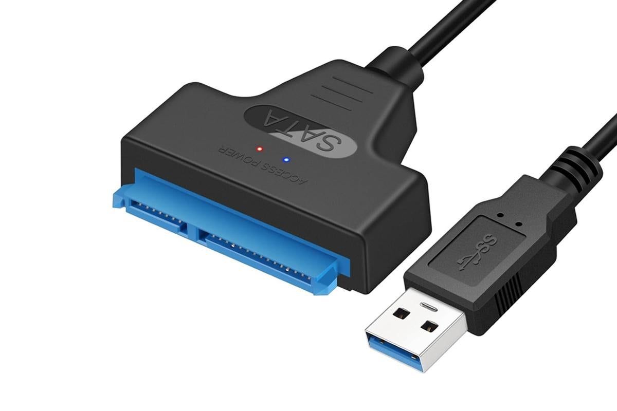 USB 3.0 to SATA Adapter Hard Drive Converter Cable SATA to USB 3.0 Adapter Cable External Hard Drive V1263-JX-6364