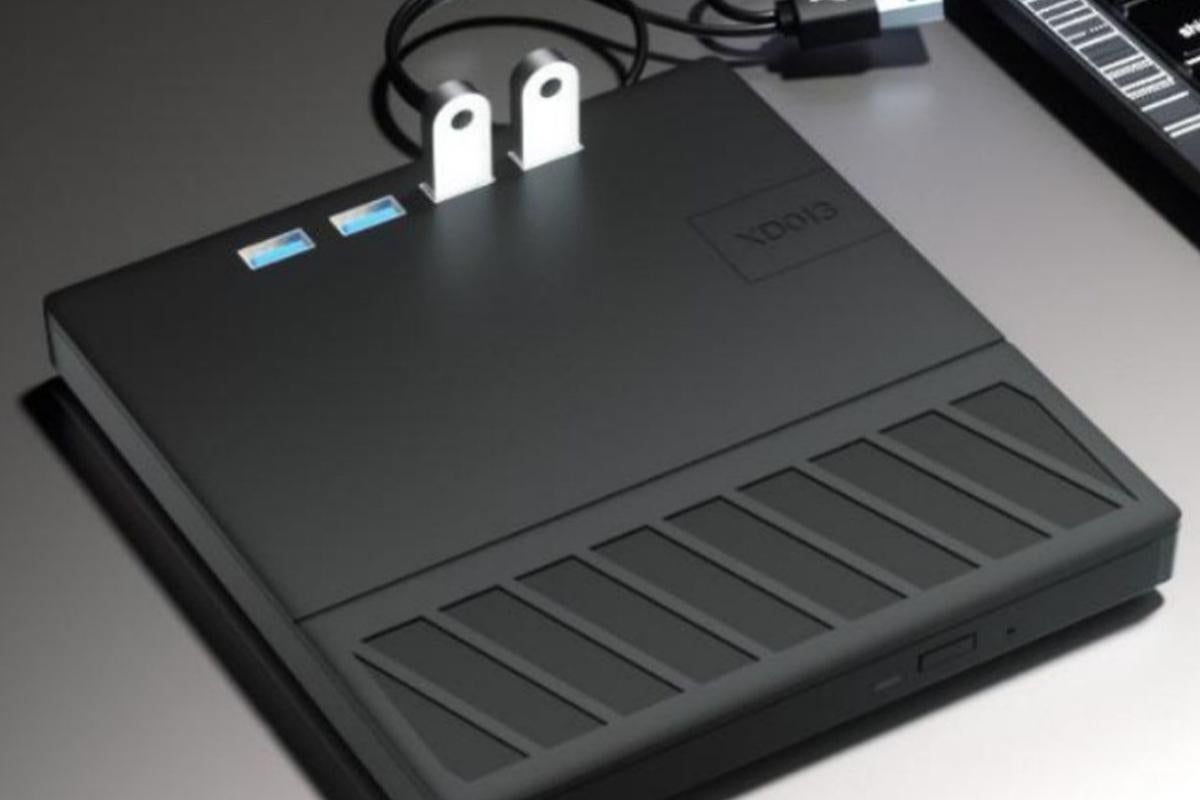USB 3.0 & Type-C External DVD Drive with 7-in-1 Function - CD/DVD Burner & Card Reader for Laptop V1263-JX-6365