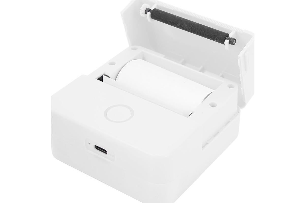 Thermal Mini Printer Mini Pocket Wireless Thermal Printer Bluetooth Photo Inkless Sticker Printer Compatible V1263-JX-6374-1