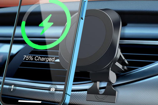 MagSafe Compatible 15W Wireless Car Charger Mount for iPhone V1263-JX-6400
