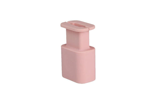 Silicone Charger Protector with Cord Wrap for Apple Phone 18W/20W Charger -Black & Pink V1263-JX-6448-1