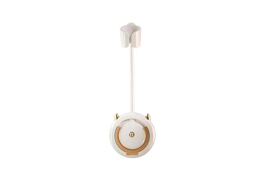 Hands-Free Hair Dryer Holder Adjustable Lazy Bracket -White-gold V1263-JX-6548-1